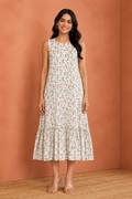 Floral sleeveless Dress