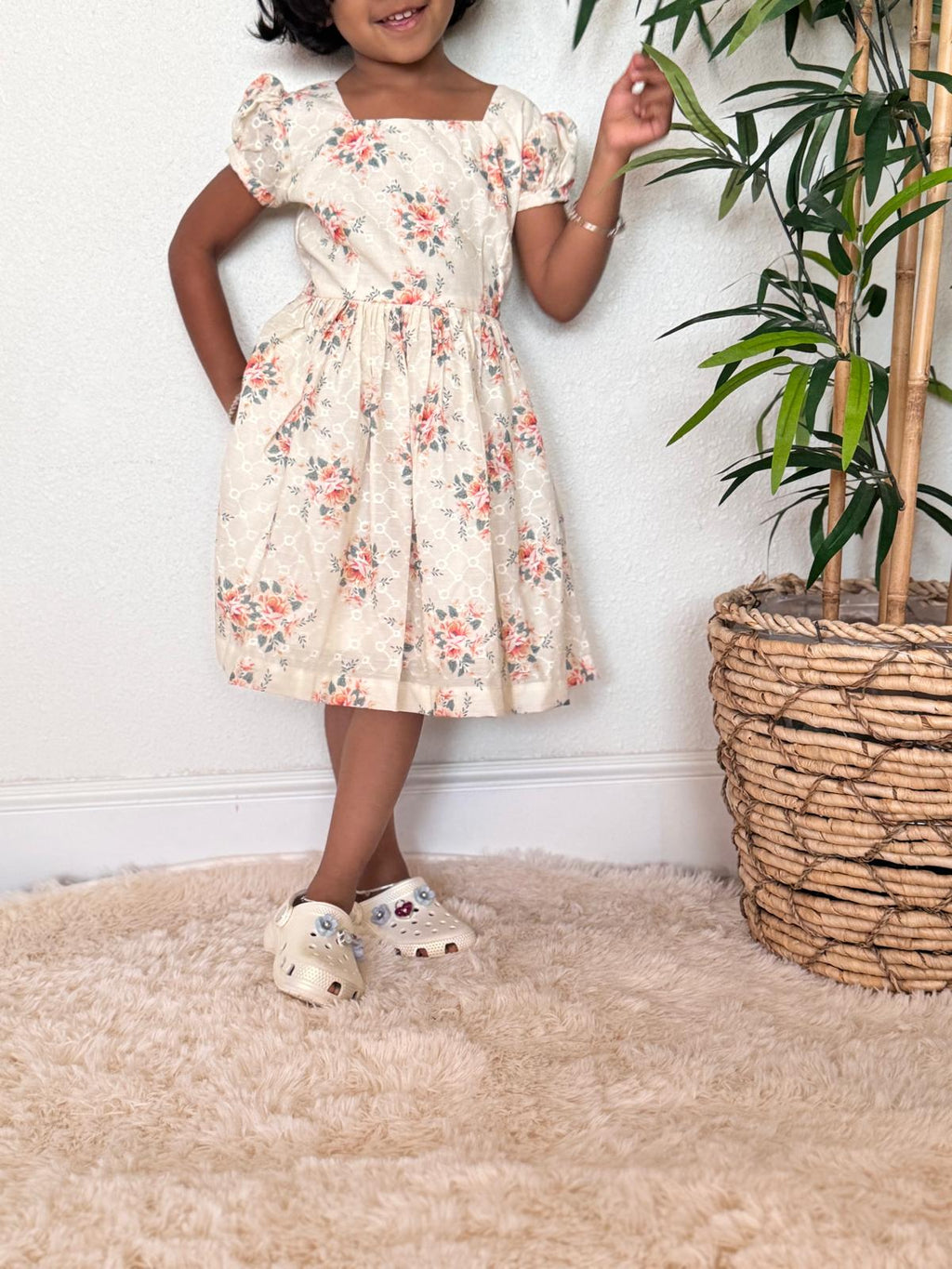 Girls' Floral Dress