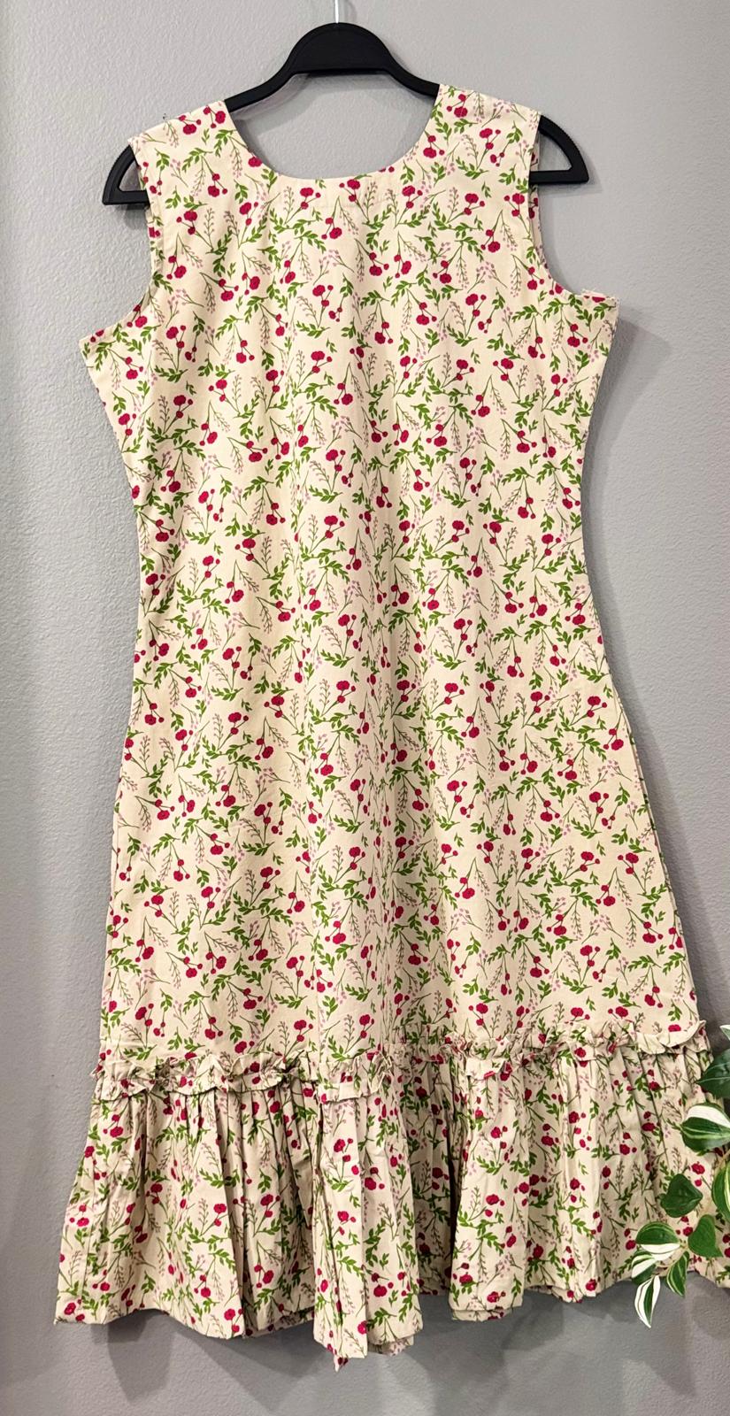 Floral sleeveless Dress